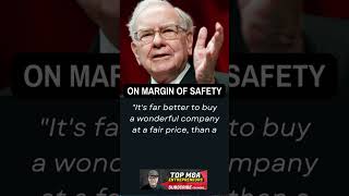 Warren Buffett On Margin of Safety