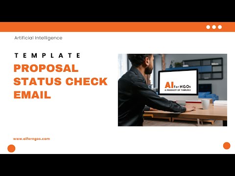 Proposal Status Check Email: Follow Up on Proposals with AI