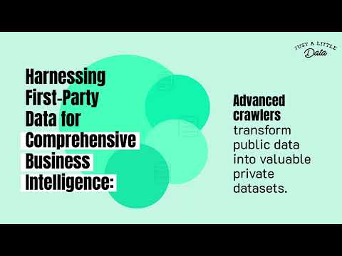 Just a Little Data - 1st Party Data Platforms