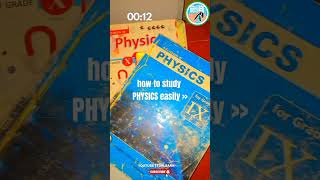 How to study physics #shorts #studywithme #mdcat #neet #css #pms #issb