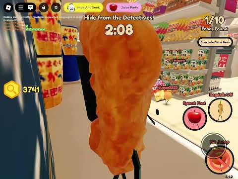 Hide and seek as a chicken nug