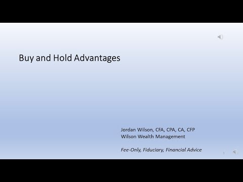 Episode 53: Buy and Hold: Advantages
