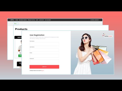 E-Commerce Web Application(Fashion Studio) with Java ee7 + Hibernate