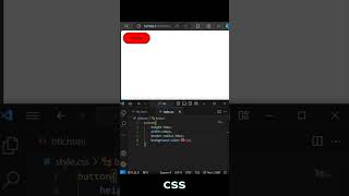 Aprendendo a programar, contruindo pagina web com HTML & CSS #dev #development #html #coding #short