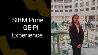 My SIBM Pune GEPI Interview Experience | Converted | #interview #mbainterview #sibmpune
