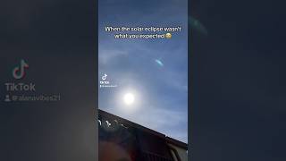 PARTIAL ECLIPSE 2024 😭 #trendingnews #solareclipse #eclipse2024 #shortsfeed2024 #reelsfb #fypシ_ #oh