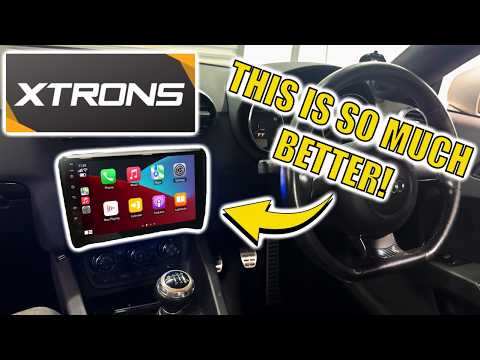 XTRONS RADIO UPGRADE ON MY MK2 AUDI TT!