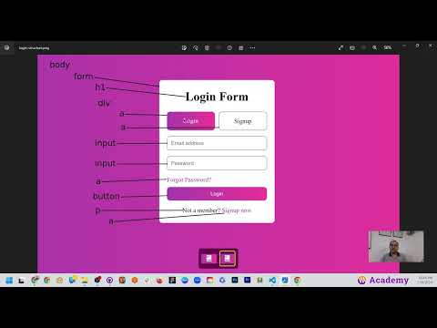 Create a form using HTML & CSS ONLY #html #css #javascript #weball