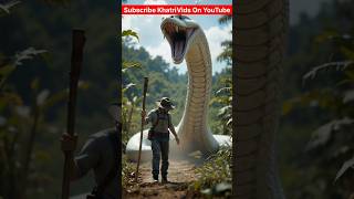 The Giant Python,Dog And Farmer #shorts