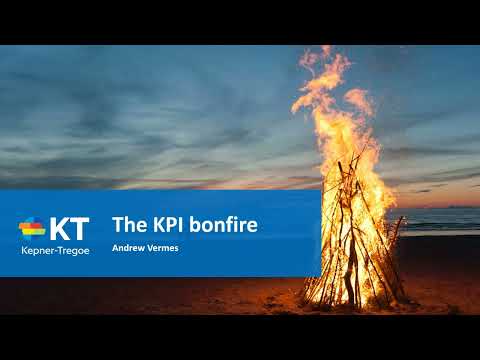 The KPI Bonfire - 2-minute podcast