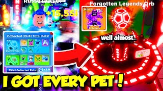 GETTING EVERY SINGLE PET IN NINJA LEGENDS 2! *INSANELY HARD* (Roblox)