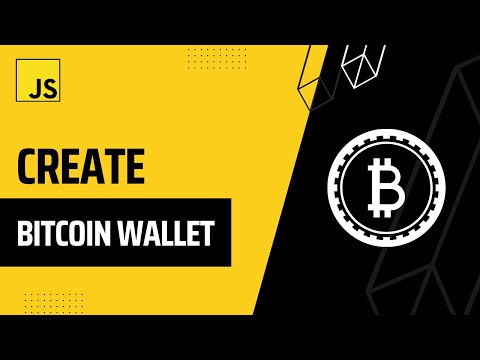 Bitcoin Javascript Tutorial - Create Wallet, Send, & Receive Bitcoin