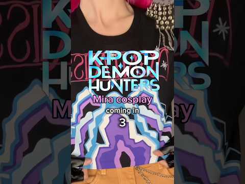 Mira has entered the chat 🩷 #kpopdemonhunters #cosplay