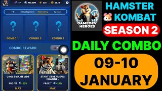 Hamster Kombat Daily Combo | Hamster Kombat Daily Combo Today 09 January I Hamster Kombat Combo