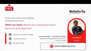 DPDP Act 2023, What Every Organisation Must Know, Do & Prepare For?