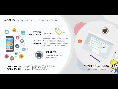 Coffee@DBG (11th edition) - Mobility - Operating Systems, Privacy and Security