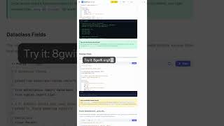 Python Dataclasses - @dataclass, field(), frozen, __post_init__ — in 30 seconds #Tech #Learn #Tools