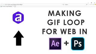 Making Transparent GIF loop animation for Web.
