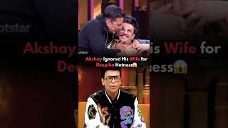 Why Akshay Kumar Picks Deepika Padukone Over Wife?😱Karan Johar #akshaykumar #karanjohar #bollywood
