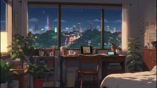 My Lofi Room 🌃 Beats for Peaceful Nights & Study🪴
