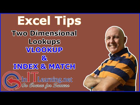 Two Dimensional VLOOKUP and INDEX & MATCH