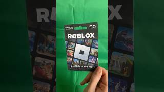 FREE $10 ROBLOX GIFT CARD... (Unused)