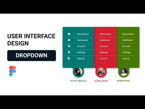 User Interface design in Figma | Dropdown Design | UI/UX | UI Design for CTA | Creative Graphic