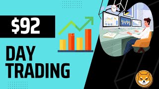 $92 Day trading today  scalping oct 27 Scalping  trading in retirement using thinkorswim platform
