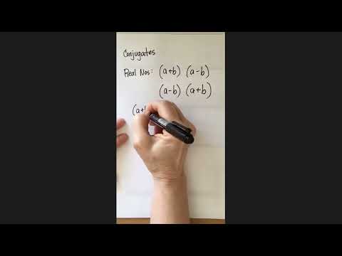 Saxon Algebra 2 Lesson 81.B Products of Complex Conjugates