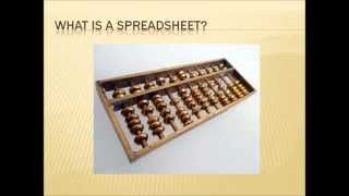 What is a spreadsheet? - For absolute beginners to IT