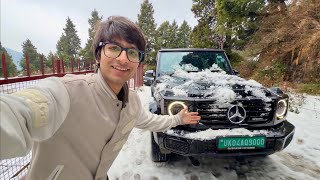 G-Wagon Leke Snow Mein Aagye 😍