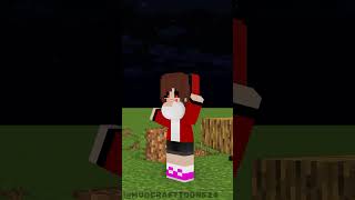 Hide & Seek Jj Sister VS The 4 Friends(Jack Stauber - Buttercup) #minecraftshorts #fyp #funnyshorts