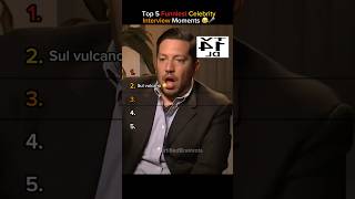 Top 5 Funniest Celebrity Interviews (This Was Not in the Script!) 😂📺