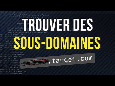 How to find subdomains easily?