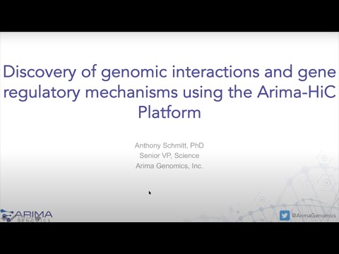 Discovery of Genomic Interactions and Gene Regulatory Mechanisms using the Arima-HiC Platform