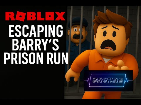 Escaping BARRY'S PRISON RUN! - Roblox Obby