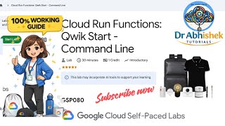 Cloud Run Functions: Qwik Start - Command Line | Google Arcade 2026 | #GSP080 #qwiklabsarcade2026