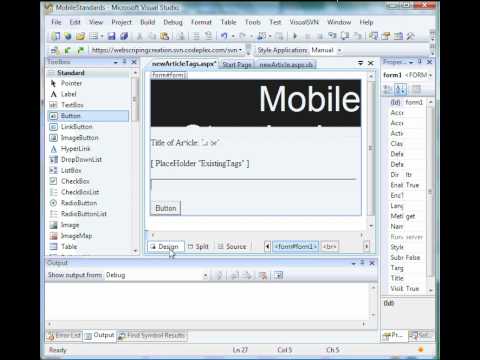 2 Creating a Typical Web 2 0 Tagging User Interface
