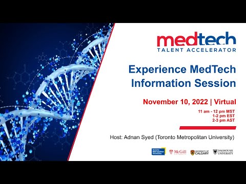 Experience MedTech Information Session