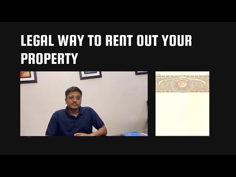Legal Way To Rentout Your Property/گھر دوکان کراۓ پر دیتے وقت کن باتوں کا خیال رکھیں؟