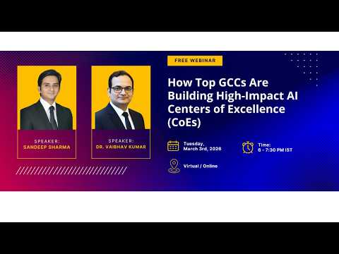 How Top GCCs Are Building High-Impact AI Centers of Excellence (CoEs)