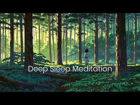 Deep Sleep Meditation - Let Go of All Thoughts Tonight
