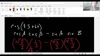 SUM AND DIFFERENCE TRIG FORMULAS - SHORT VIDEO FOR EMERGENCIES