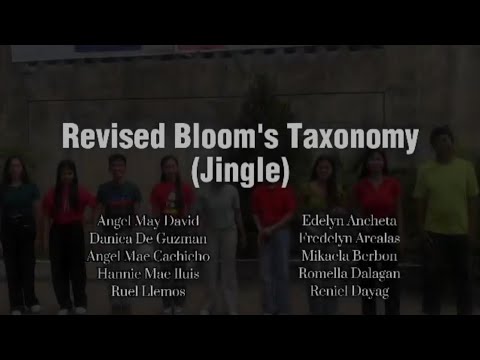 REVISED BLOOM'S TAXONOMY JINGLE (Rockin Around The Christmas Tree) — Asessment of Learning 1
