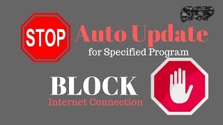 Stop Auto Update of Software in PC Laptop | Windows |Block specifies Software from Auto Update