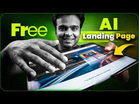 AI Landing Page Builder For Free 2025 | Create Stunning Landing Page Using Ai