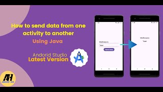 "Send Data from One Activity to Another | Java | Android Studio (Latest Version)" 🚀📱