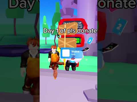 Day 1 of pls donate