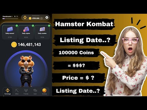Hamster Kombat Listing Date | Hamster Kombat Listing Price $ | TWZ