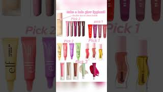 Elf halo glow lipgloss trend!💄 #fouryoupage #famousshorts #choose #pick #fypviralシ #trend #preppy